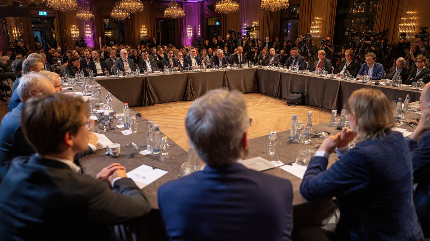 Саммит по вопросам цифрового суверенитета проходит в Берлине. Что это значит для немцев? . Кто сидит за столом и чьи интересы в игре